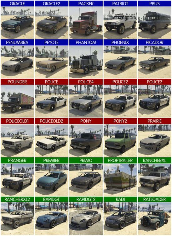 《侠盗猎车5》GTA5全载具图鉴一览GTA5武器载具大全插图4